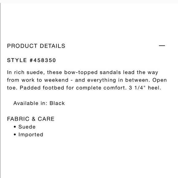 NIB • ANN TAYLOR Black Bow Heeled Slides - Picture 8 of 16